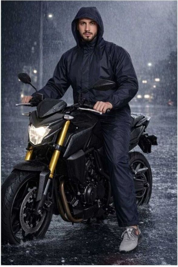 tw work Solid Men Rain Suit-picture-11