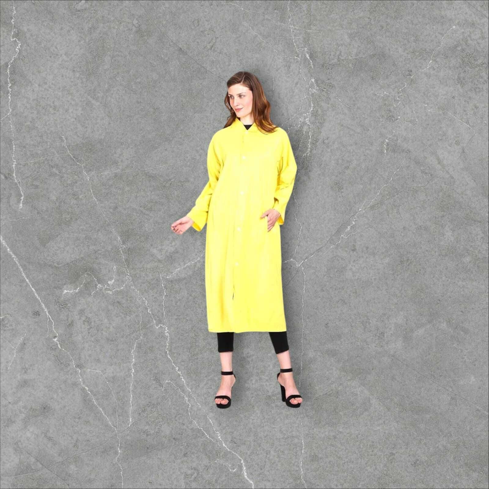 dressify Solid Women Raincoat-picture-11
