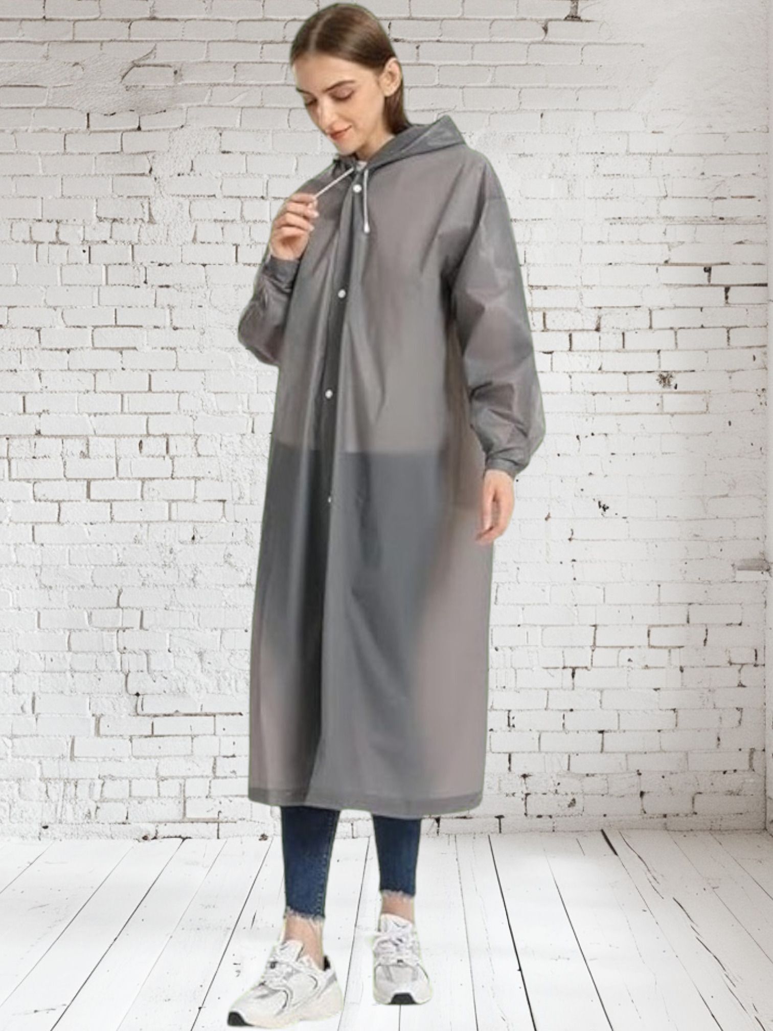 fashionon Solid Women Rain Suit-picture-20