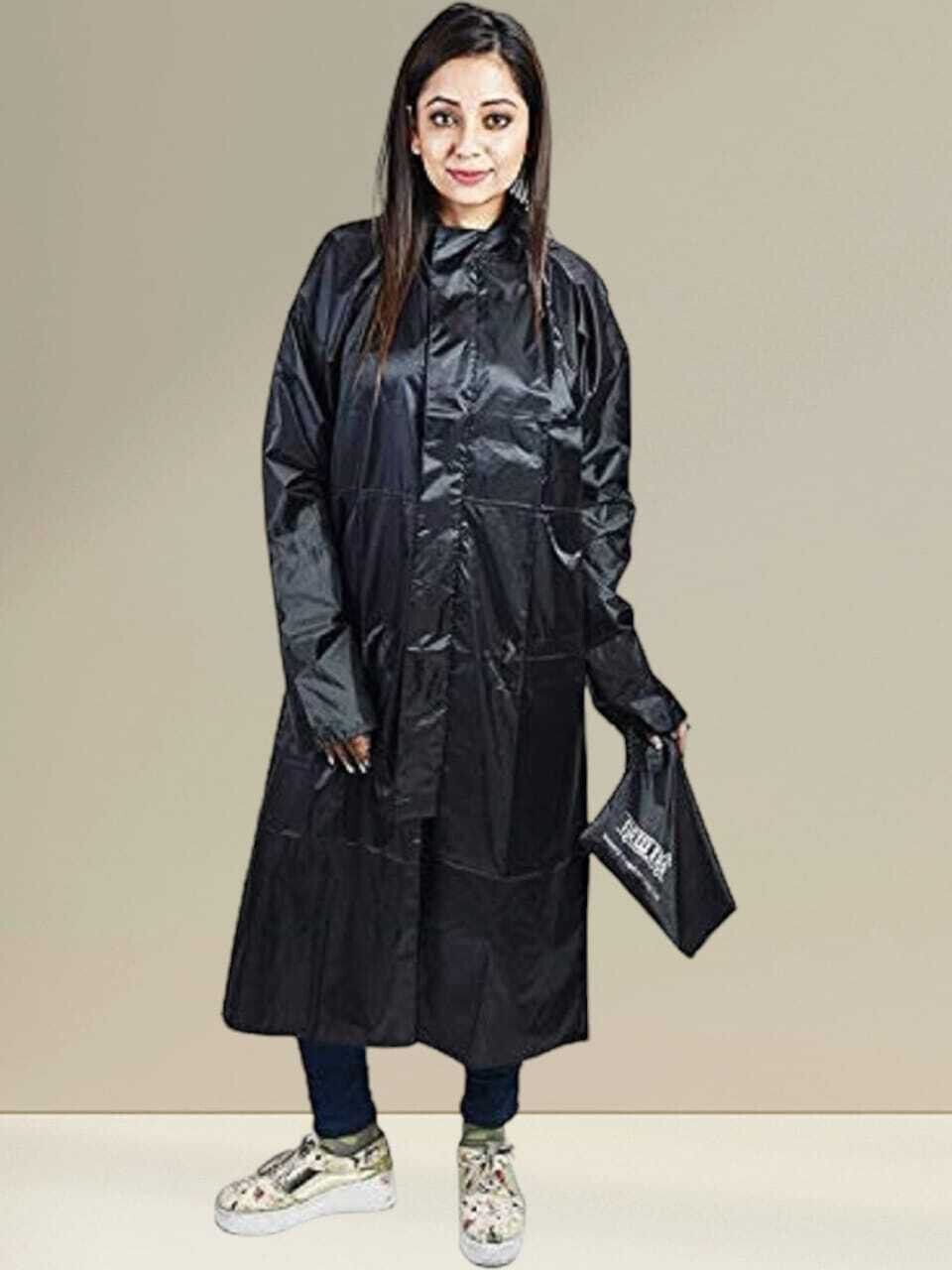 v nimoliya Solid Women Raincoat-picture-15