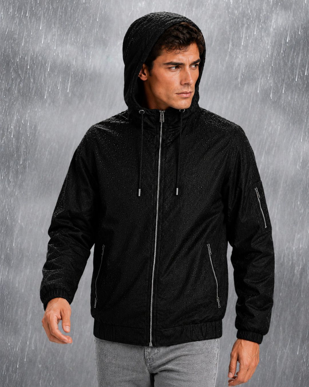 iandt Solid Men Raincoat-picture-28