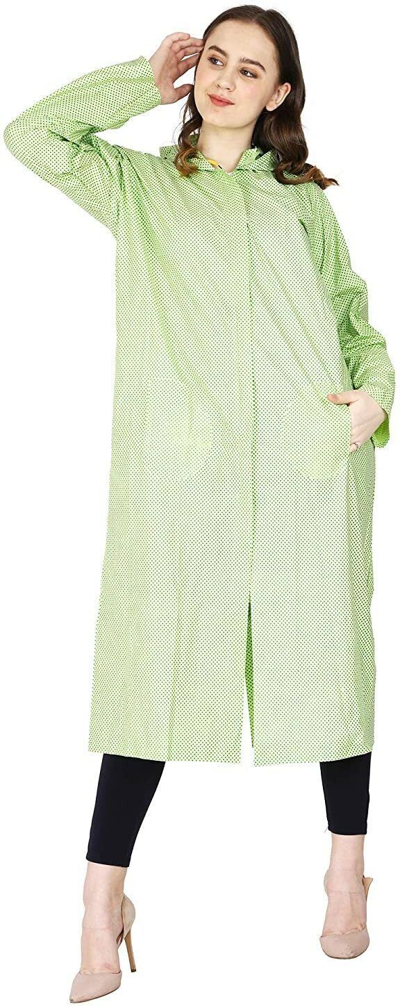 Polka Print Women Rain Suit-image-29