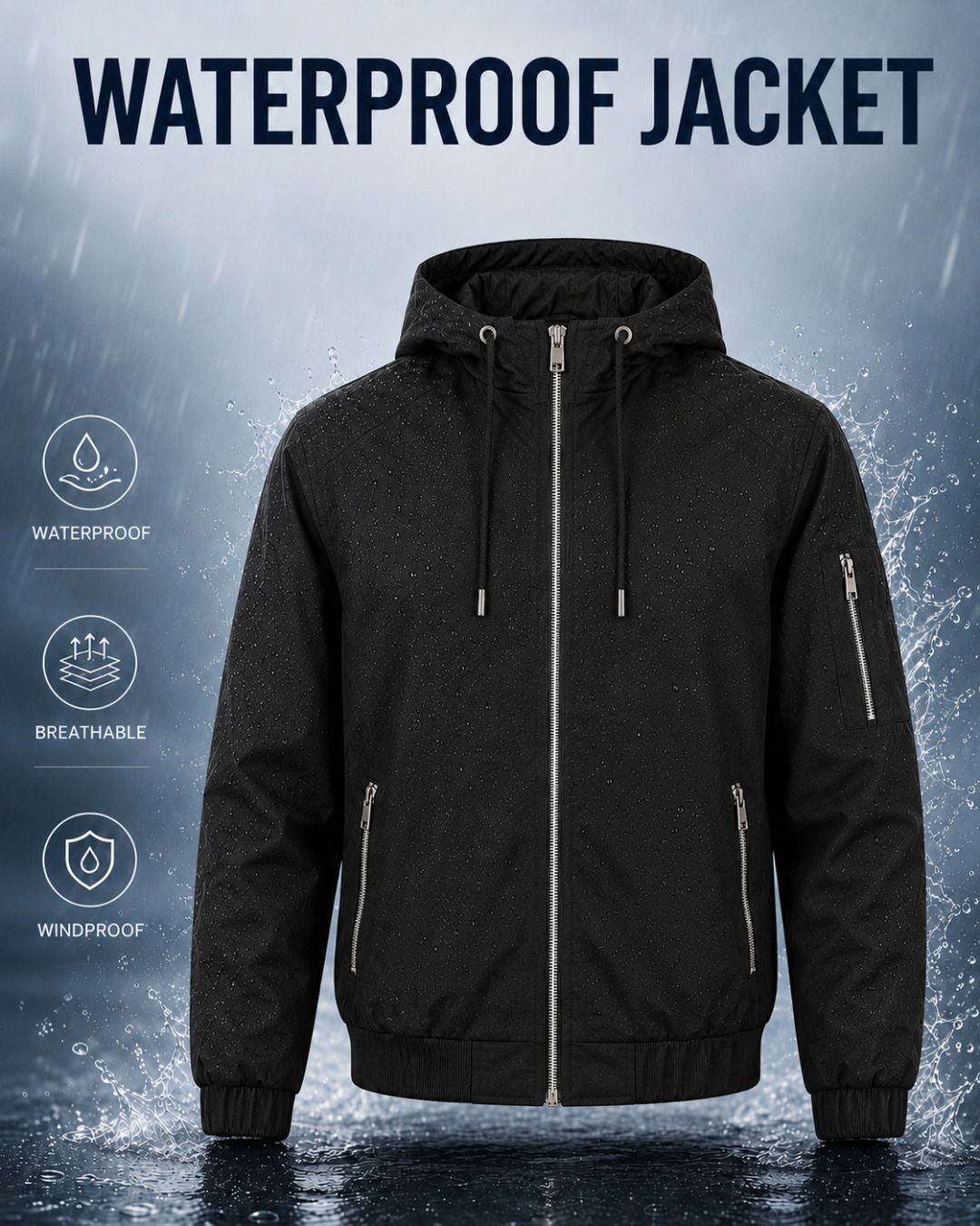mia fashion Solid Men Raincoat-picture-11