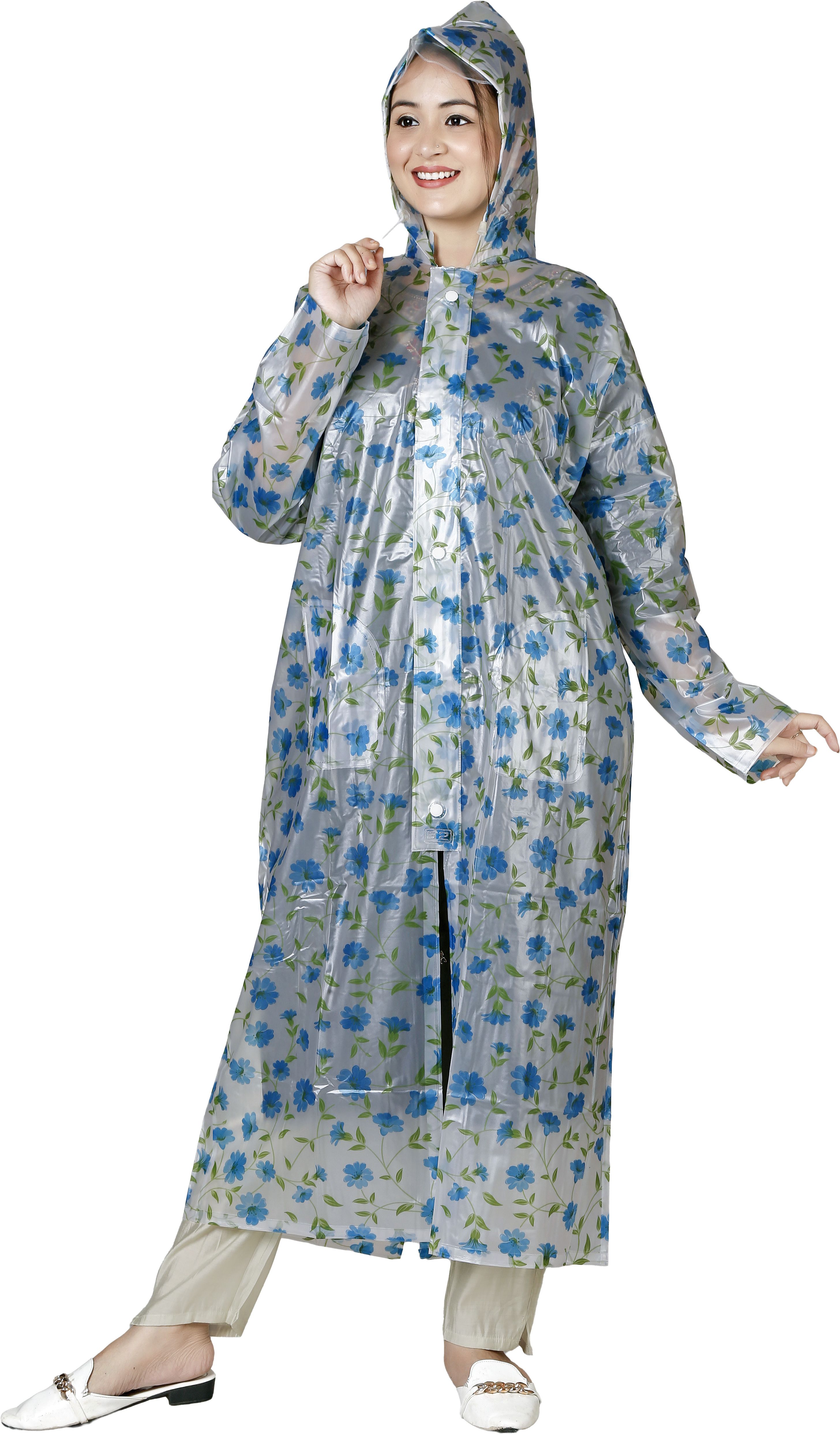 new eraa Floral Print Women Raincoat-picture-21