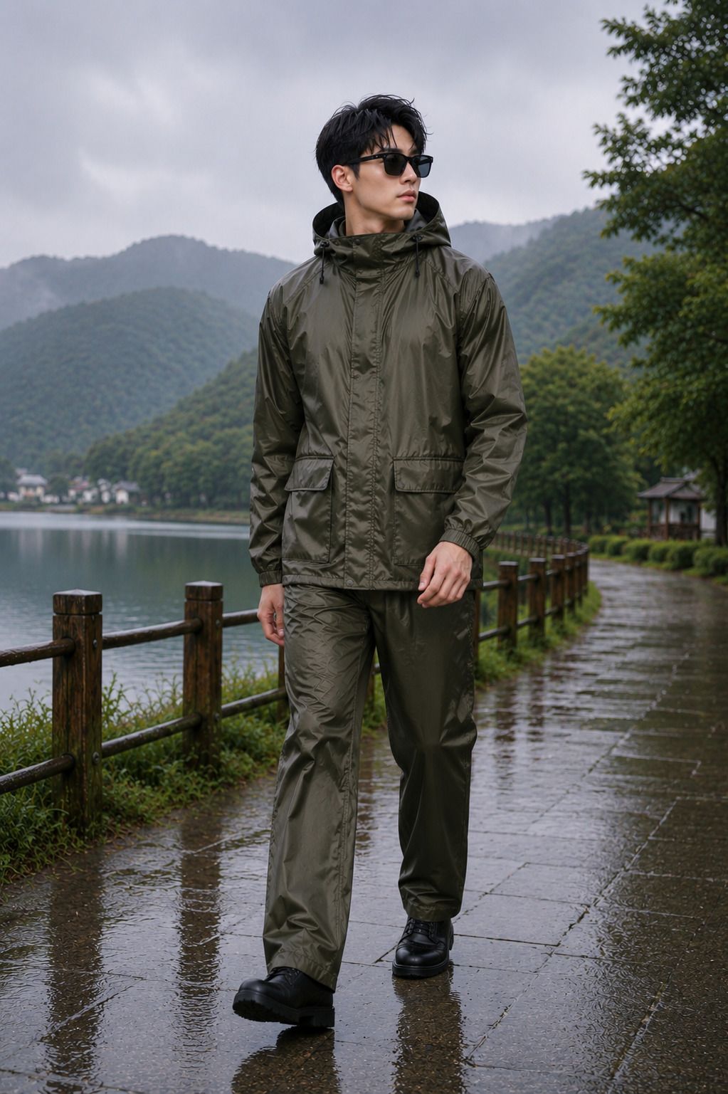 zeppi Solid Men Raincoat-picture-22