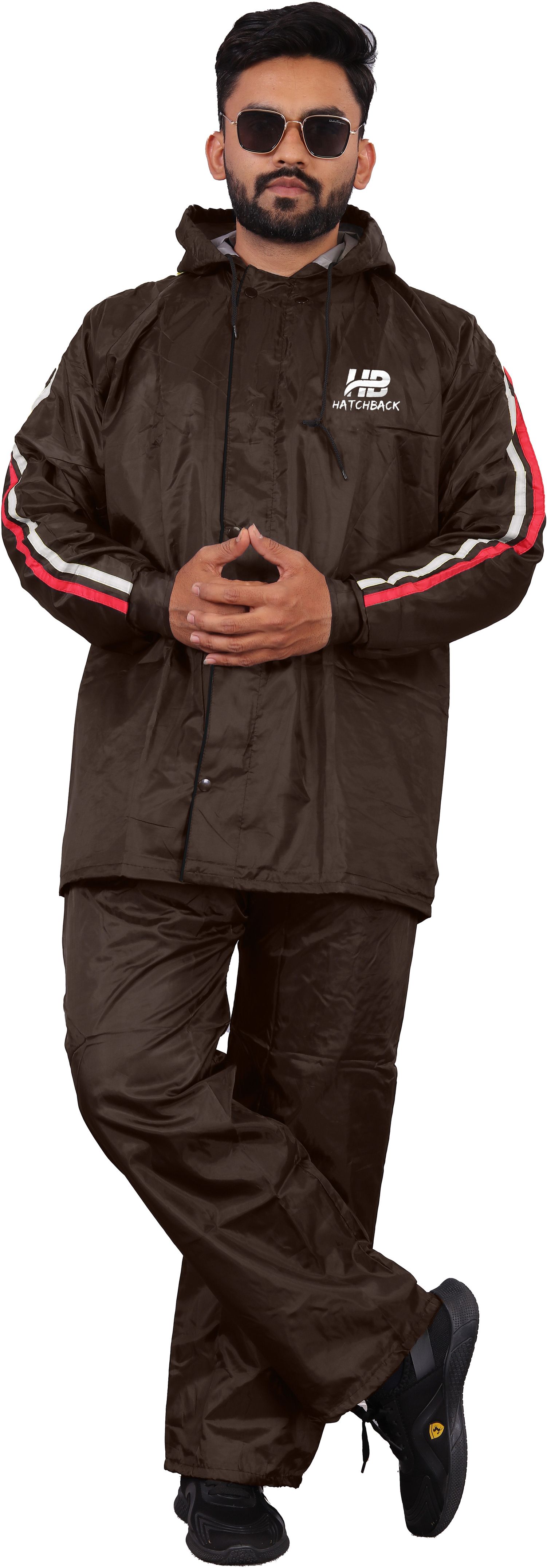 sancia Striped Men Raincoat-picture-14