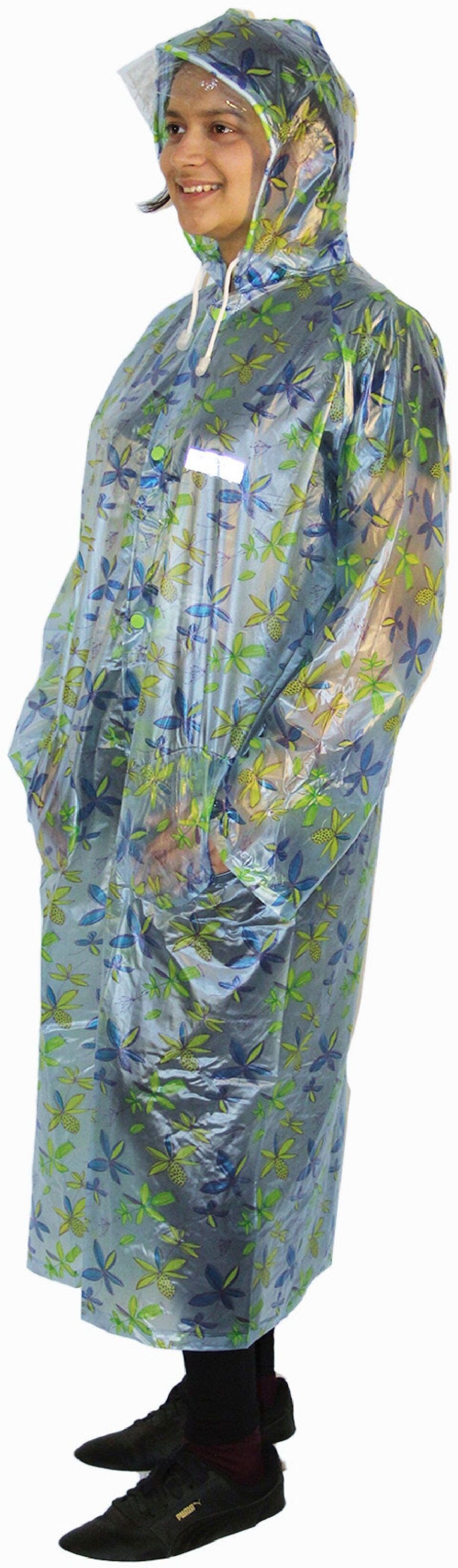 Floral Print Women Rain Suit-image-48