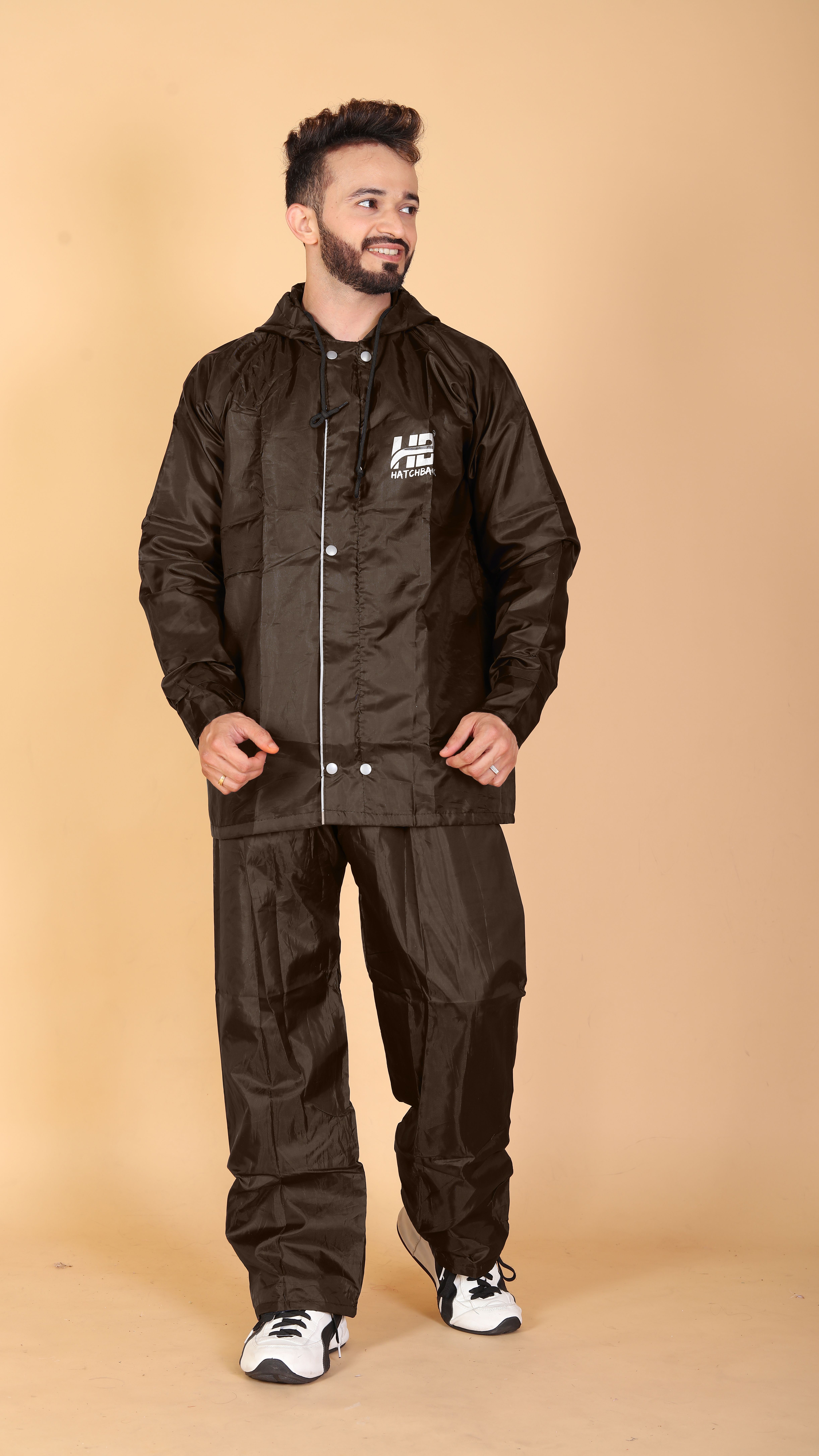 hatchback Solid Men Raincoat-picture-20