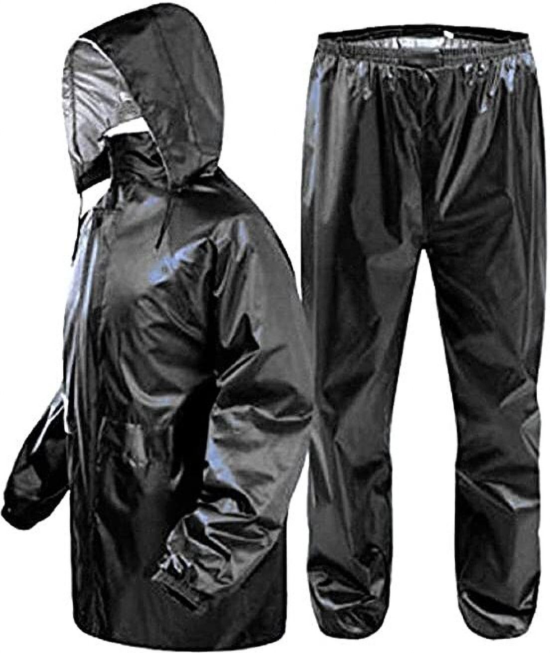 kishori fabs Solid Men Raincoat-picture-17