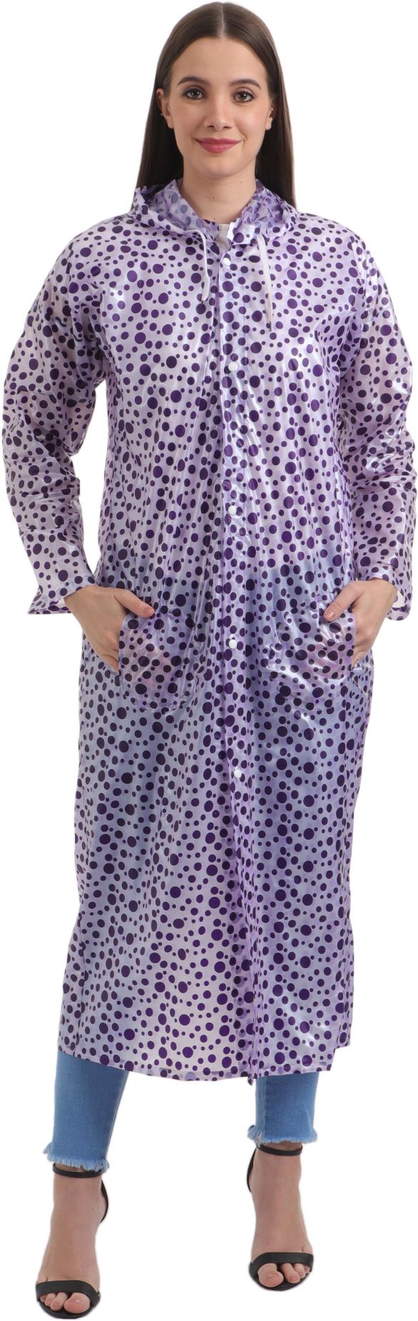 hysar Self Design Women Raincoat-picture-11