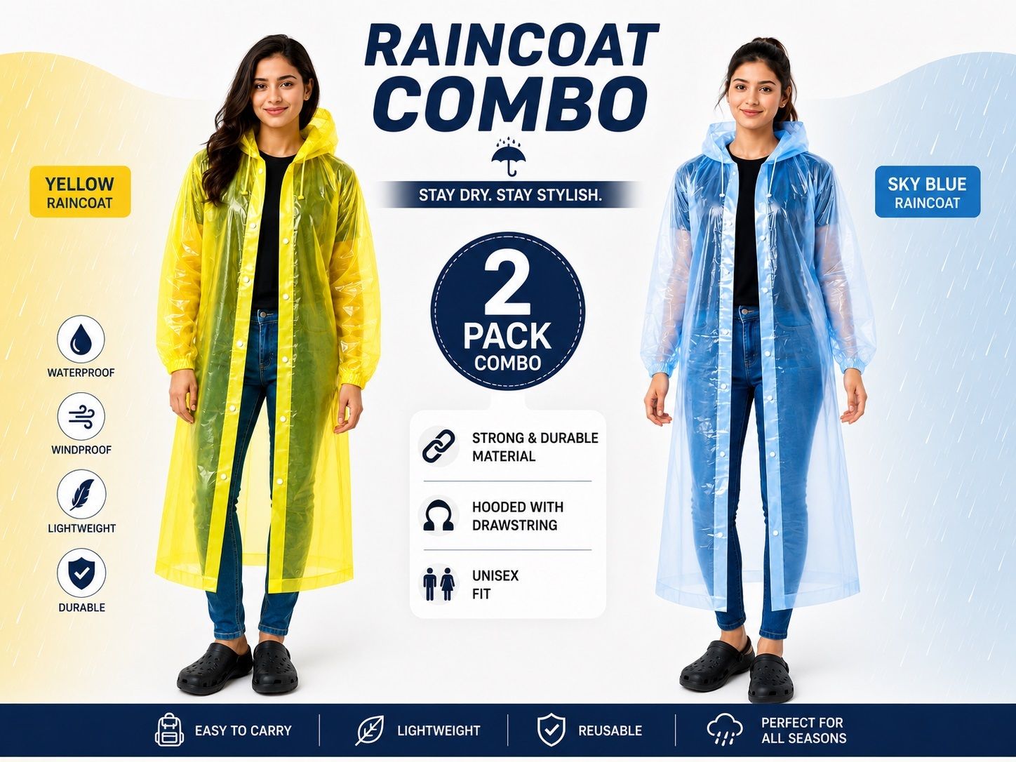 loom legacy Solid Women Raincoat-picture-10