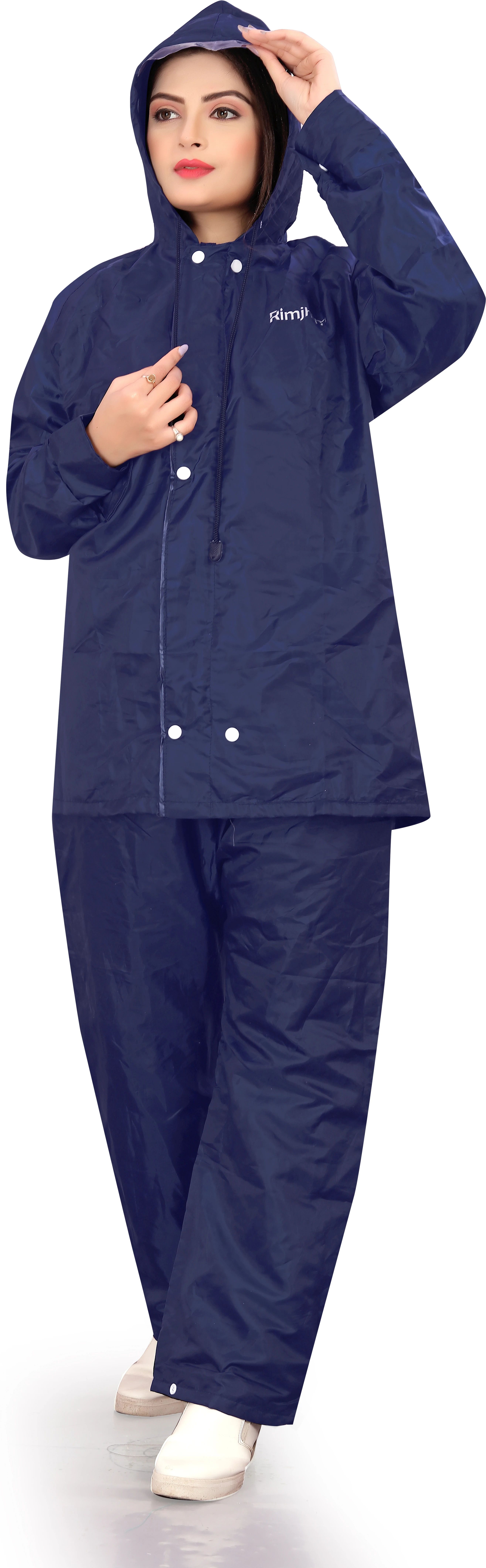 Solid Women Raincoat