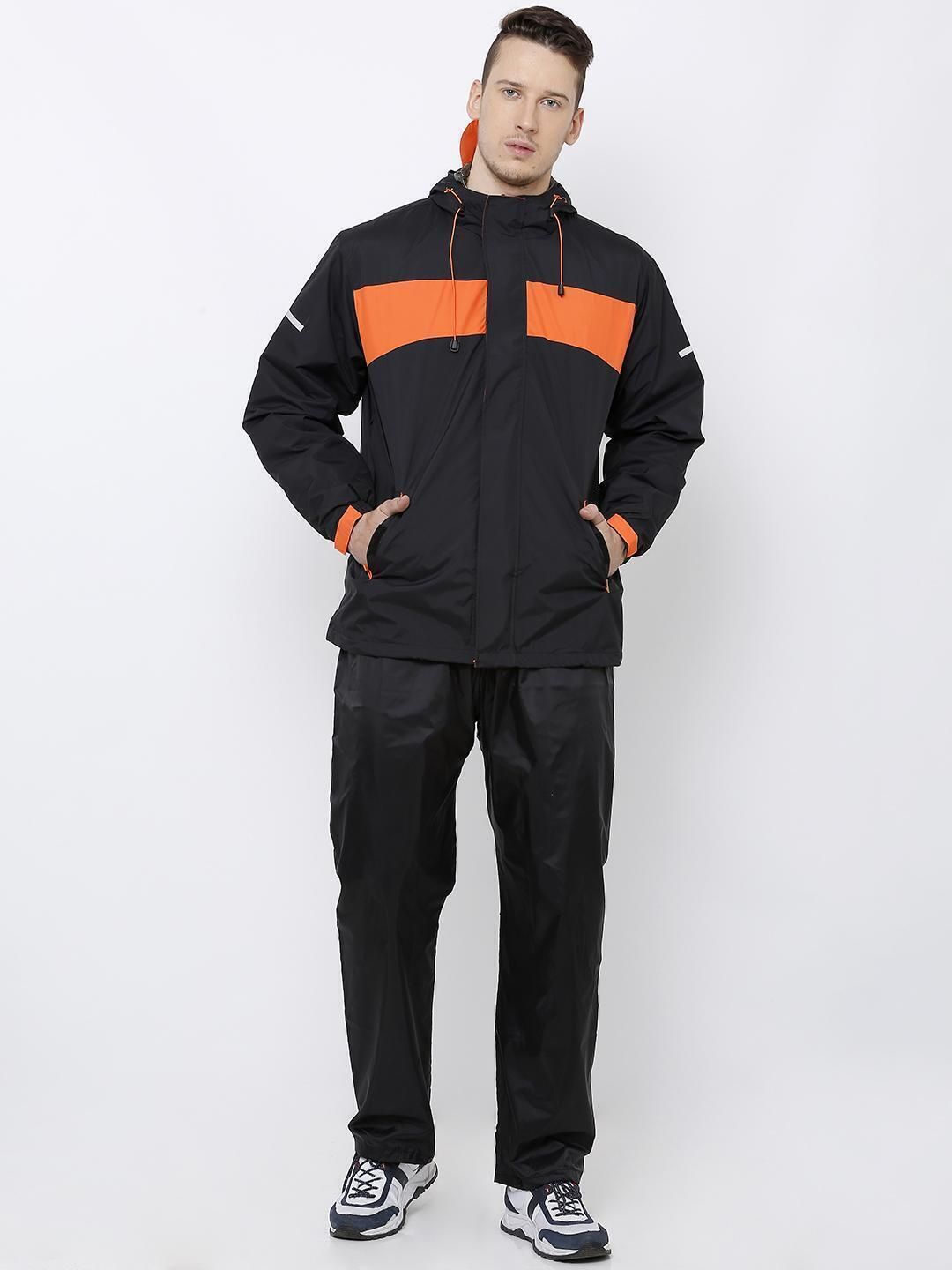 the rainberry Colorblock Men Raincoat-picture-25