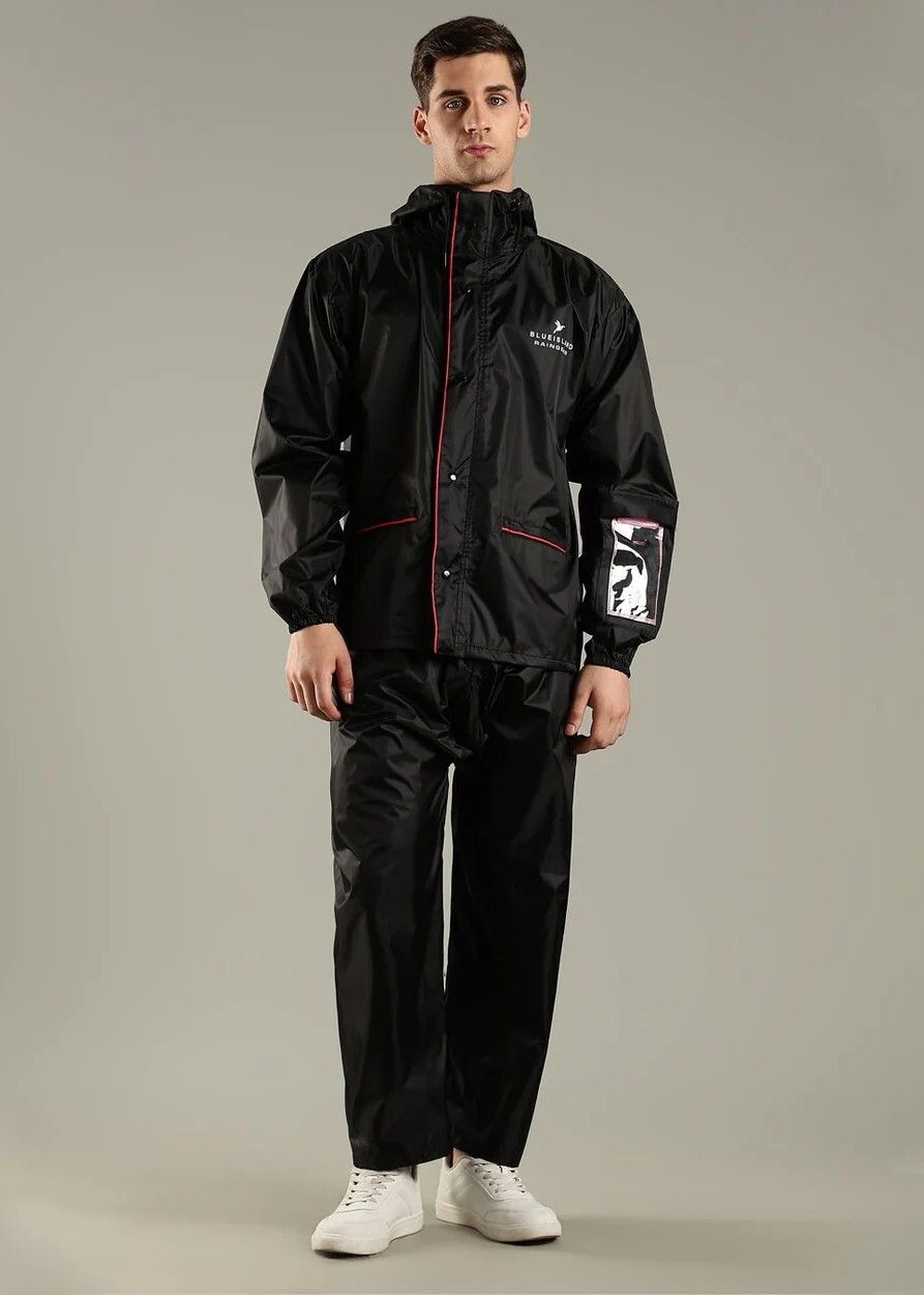 blueisland Solid Men Raincoat-picture-44
