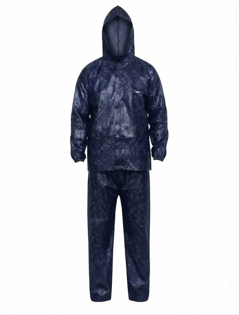 mehsha Checkered Men Rain Suit-picture-44