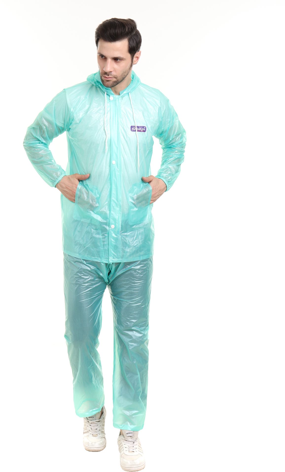 Solid Men Rain Suit-image-46
