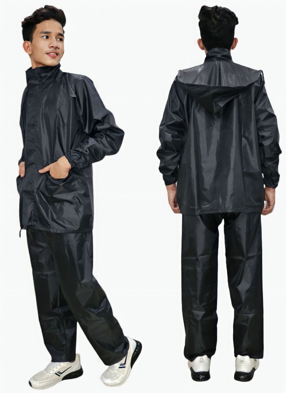 v nimoliya Solid Men Raincoat-picture-46