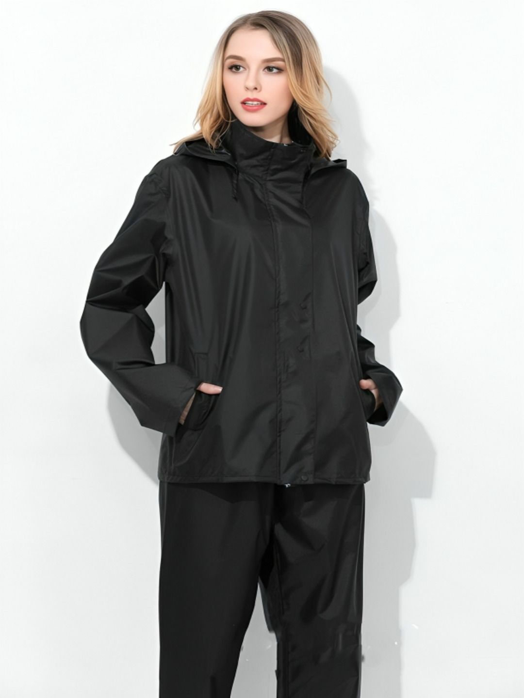 maykr Solid Women Raincoat-picture-44