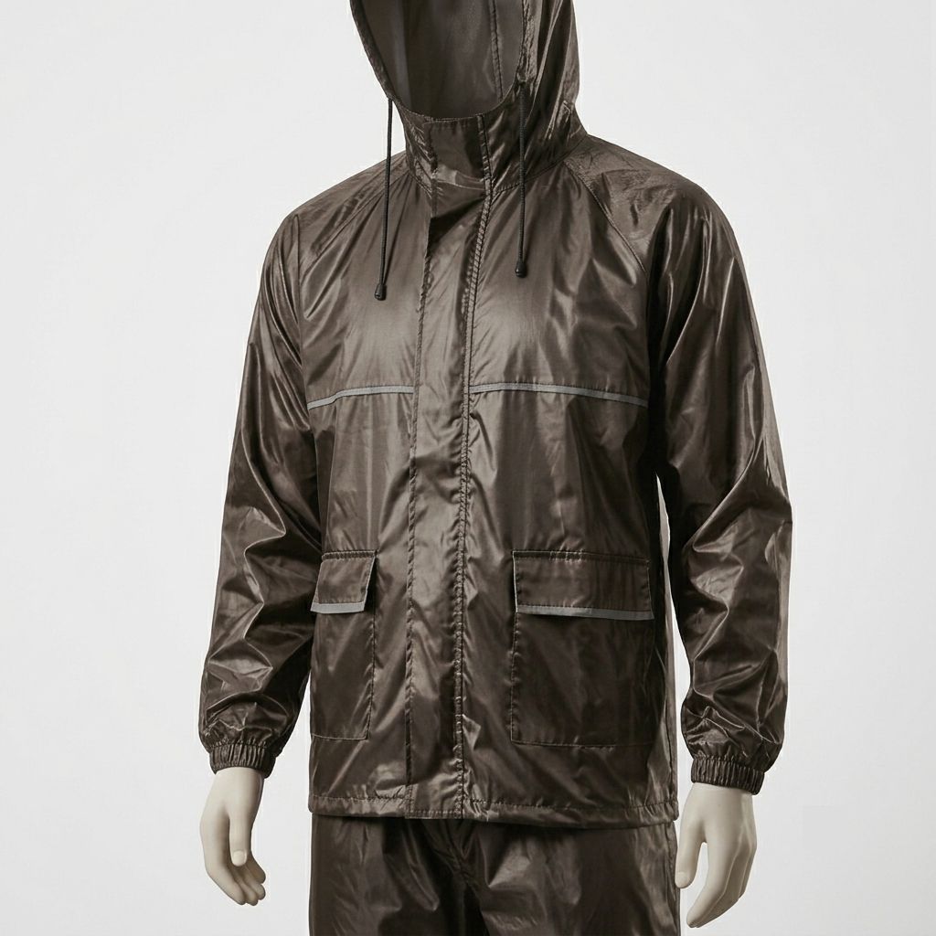 vriddhim Striped Men Rain Suit-picture-10
