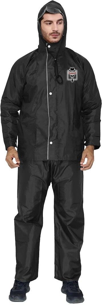 trust ous Solid Men Raincoat-picture-24