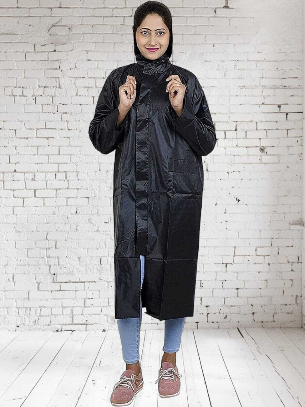 neekshaa Solid Women Raincoat-picture-29