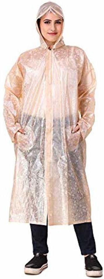 fashionon Floral Print Women Rain Suit-picture-43