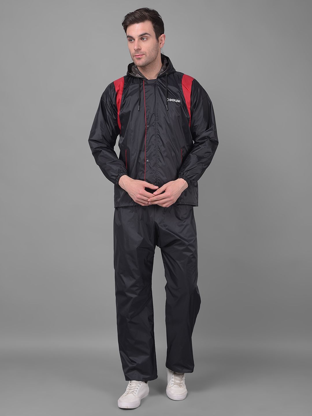 dollar Colorblock Men Rain Suit-picture-24