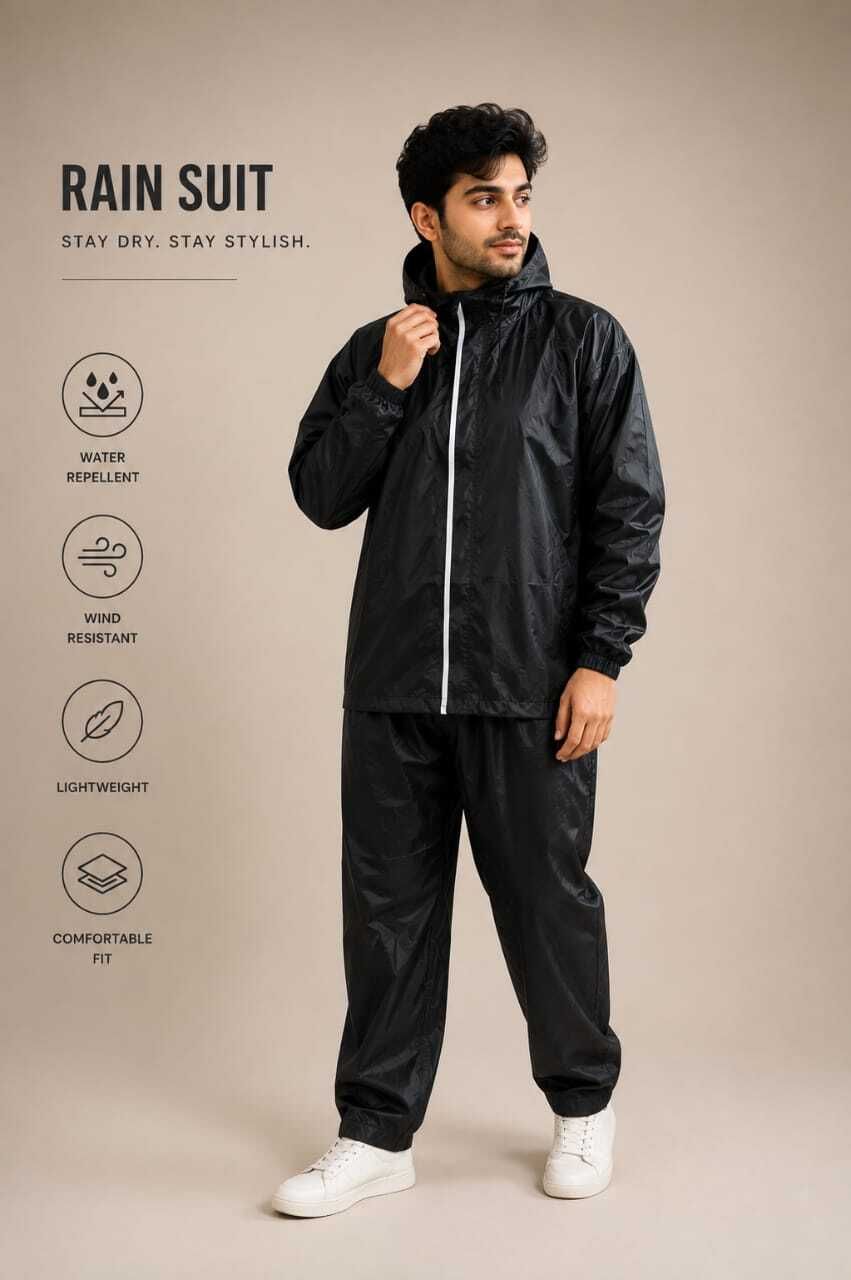 saiza crt Self Design, Solid Men Raincoat-picture-20