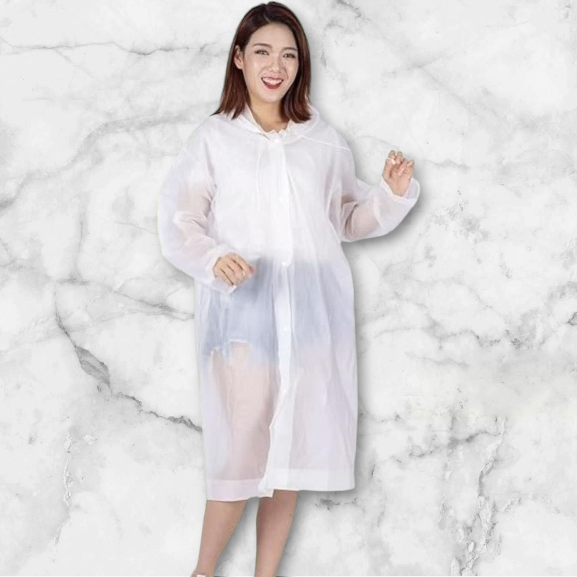 fashionon Solid Women Rain Suit-picture-16