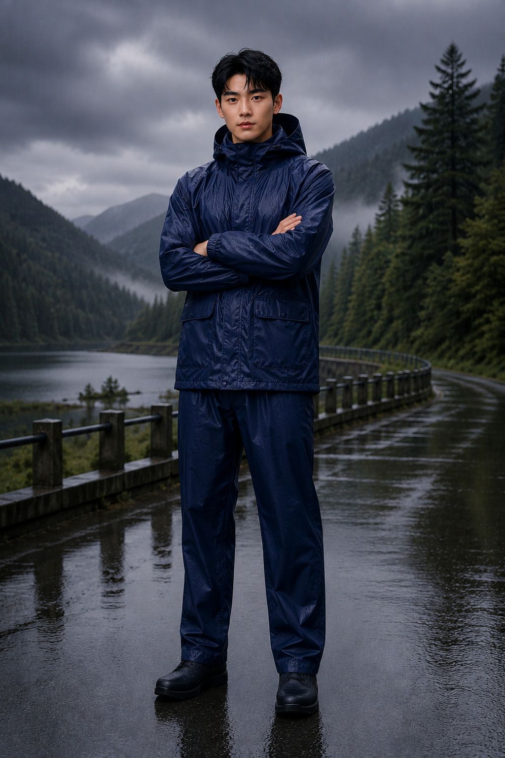 zeppi Solid Men Raincoat-picture-1