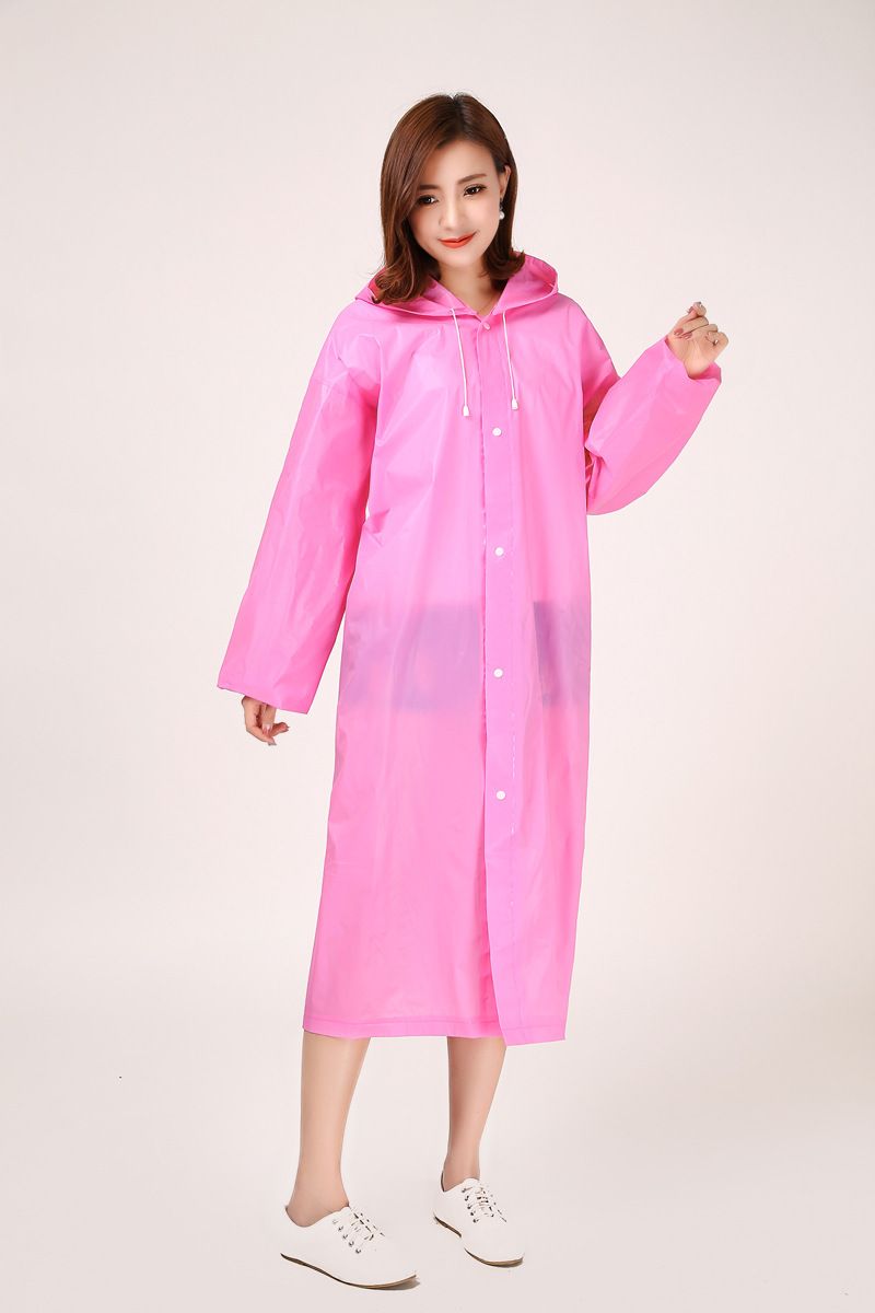 frankopolis Solid Women Raincoat-picture-10
