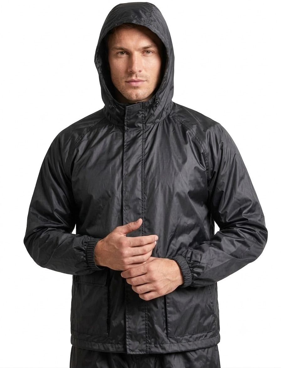 new-18 Solid Men Raincoat-picture-18