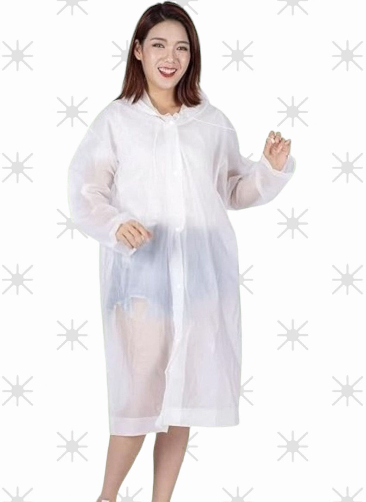fashionon Solid Women Rain Suit-picture-32