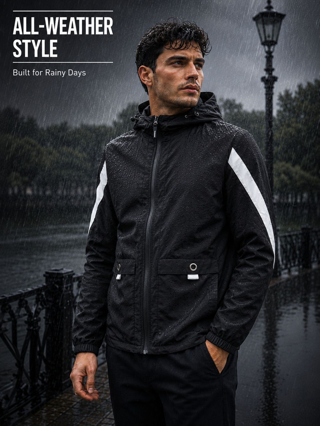 mia fashion Graphic Print Men Raincoat-picture-34
