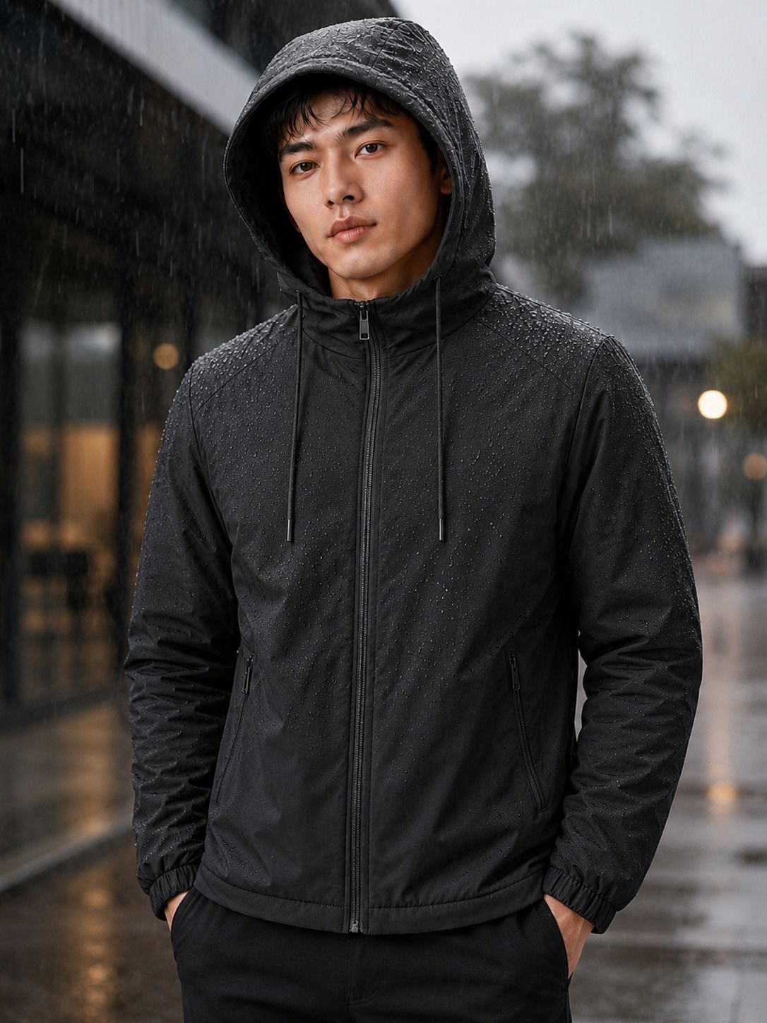 mia fashion Colorblock Men Raincoat-picture-34
