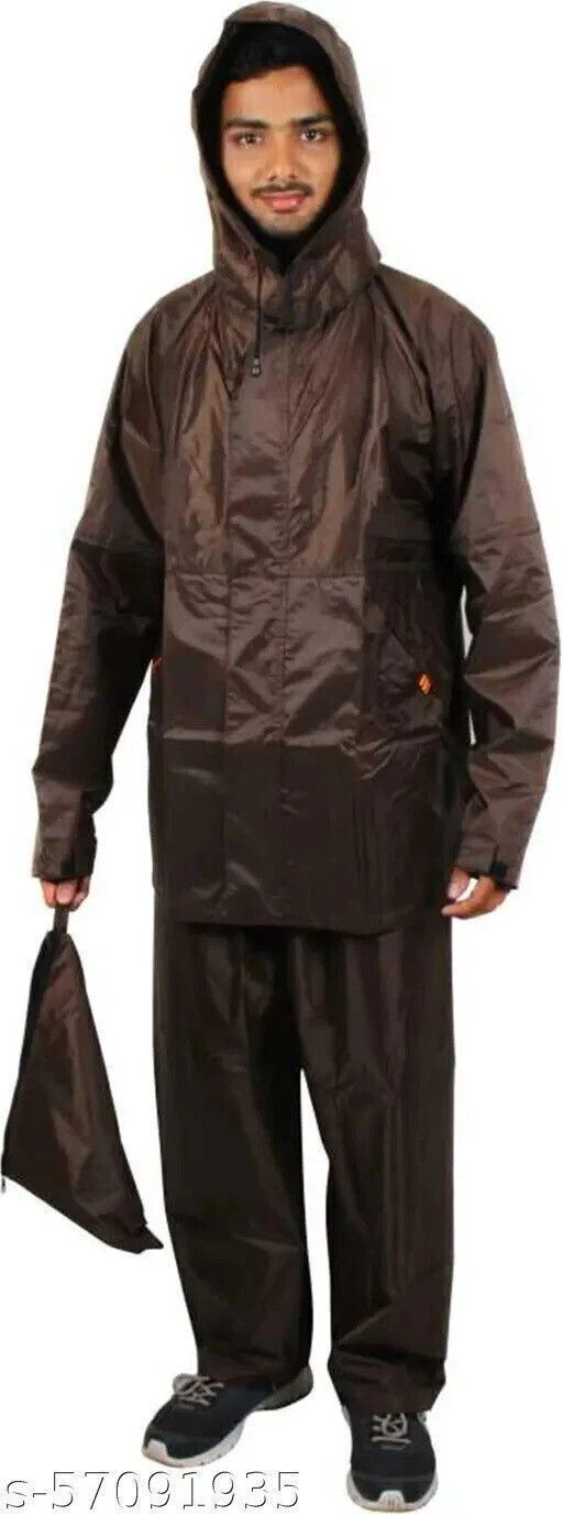 v nimoliya Solid Men Raincoat-picture-14