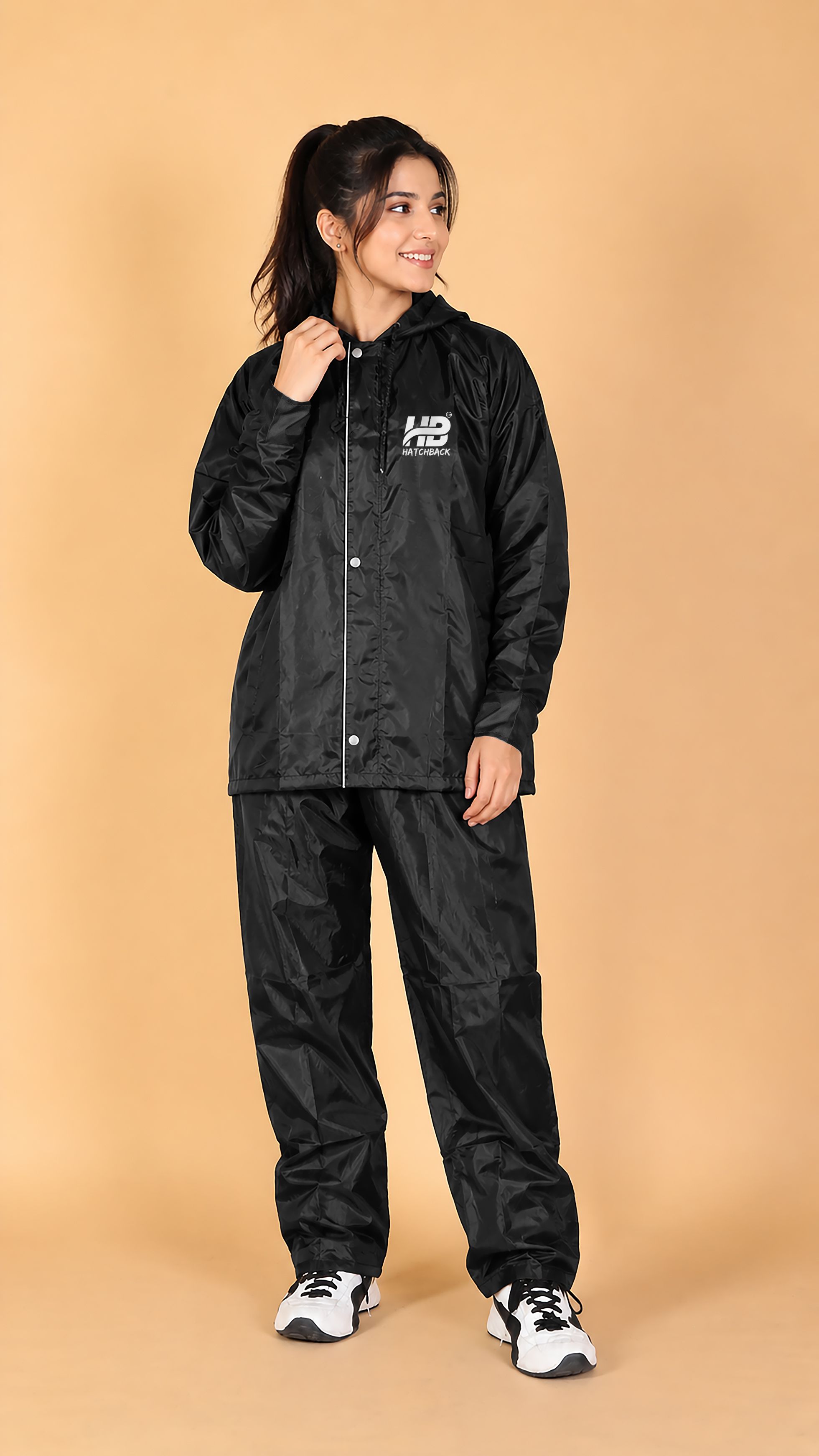sancia Graphic Print Women Raincoat-picture-21