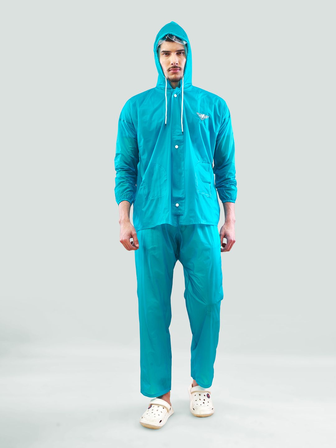 lux venus Solid Men Rain Suit-picture-20