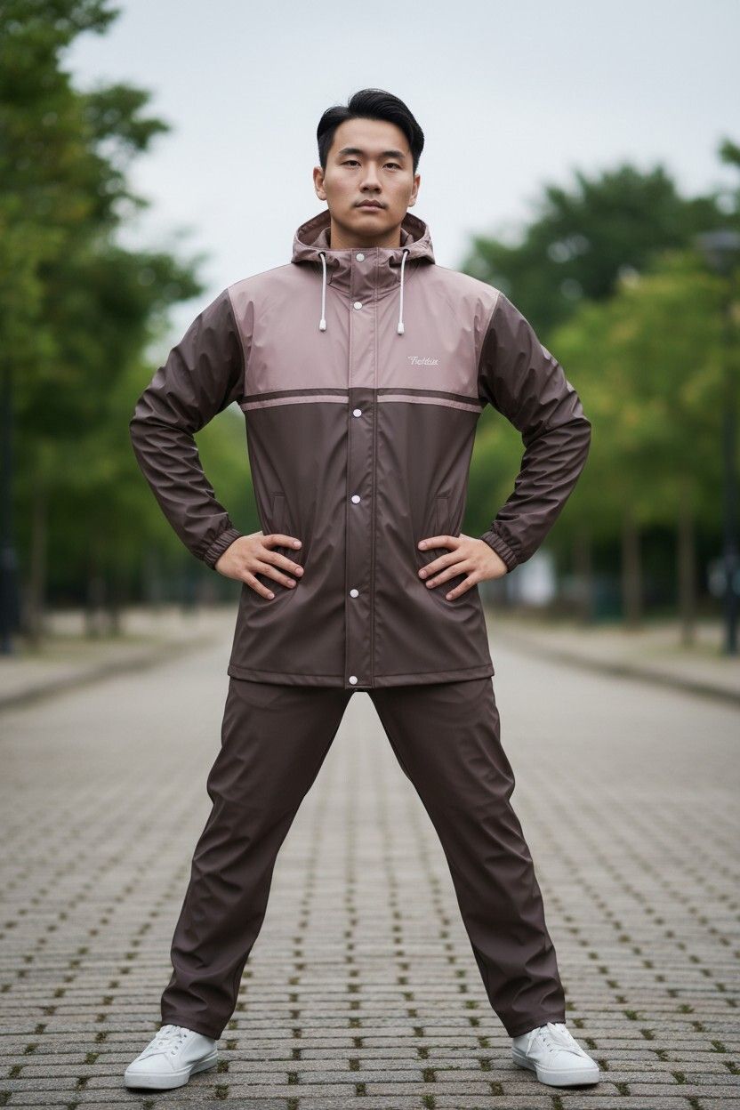 gratitude rock Self Design Men Raincoat-picture-21