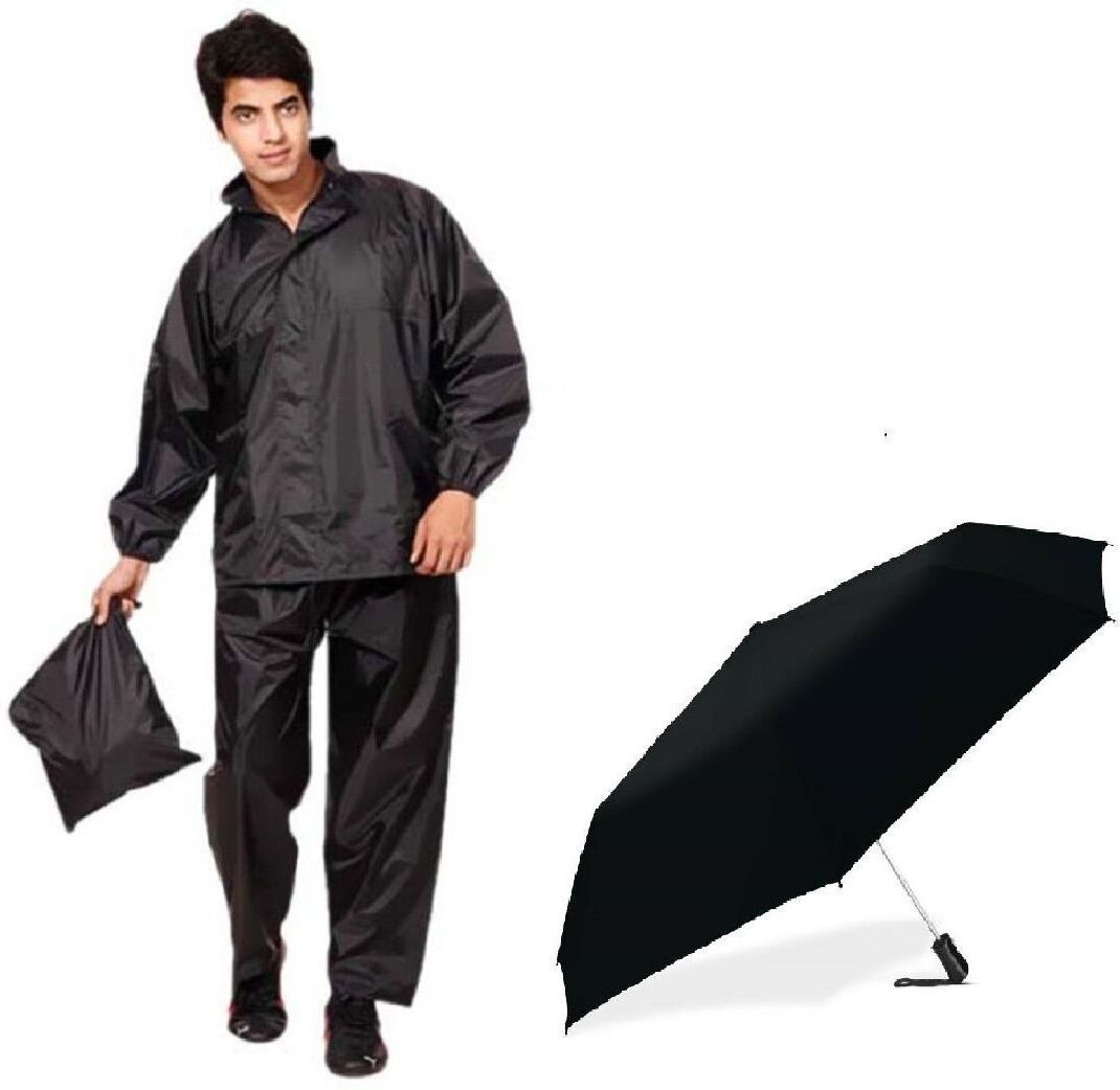 fashionon Solid Women Rain Suit-picture-11