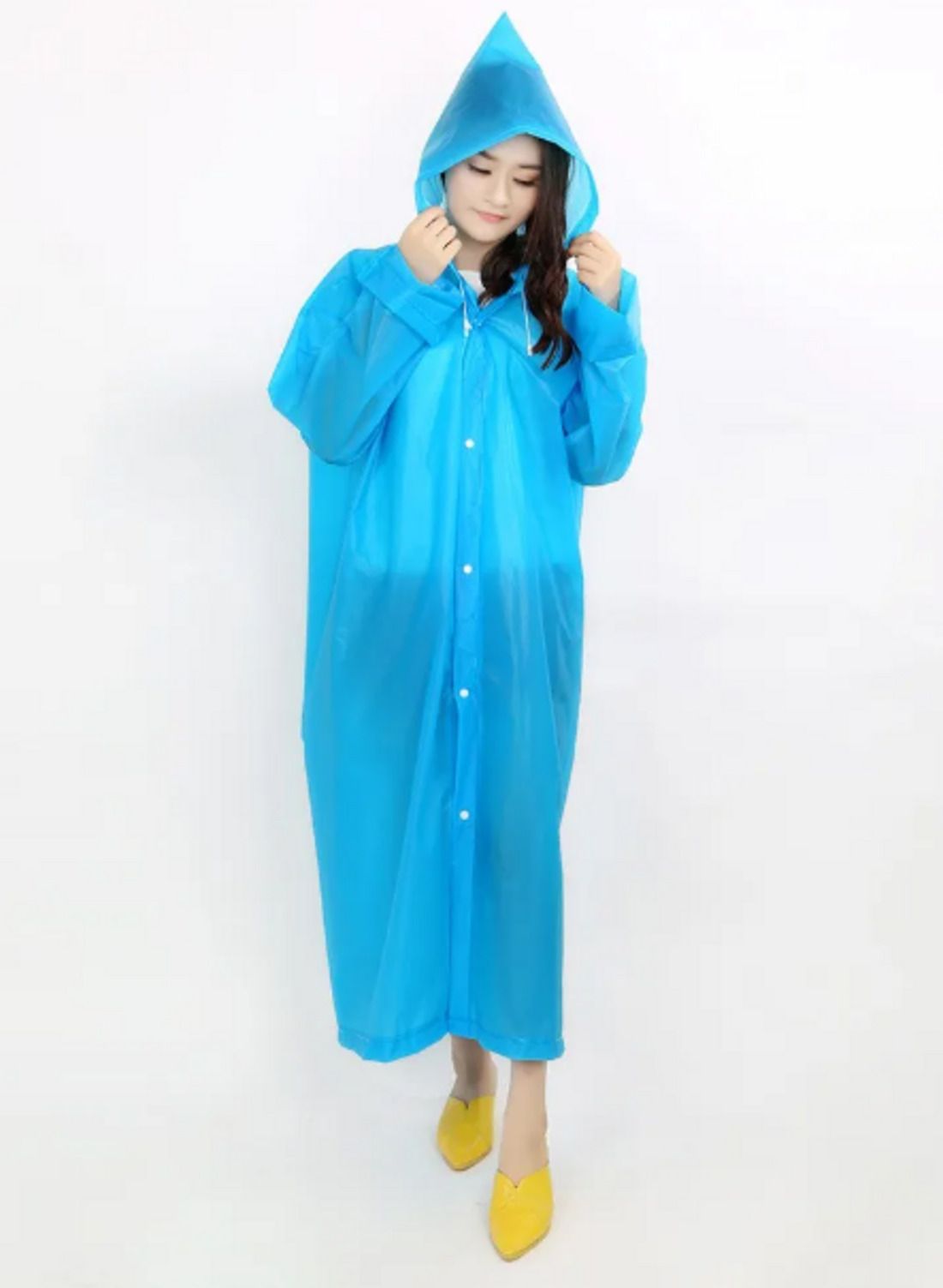 frankopolis Solid Women Raincoat-picture-30