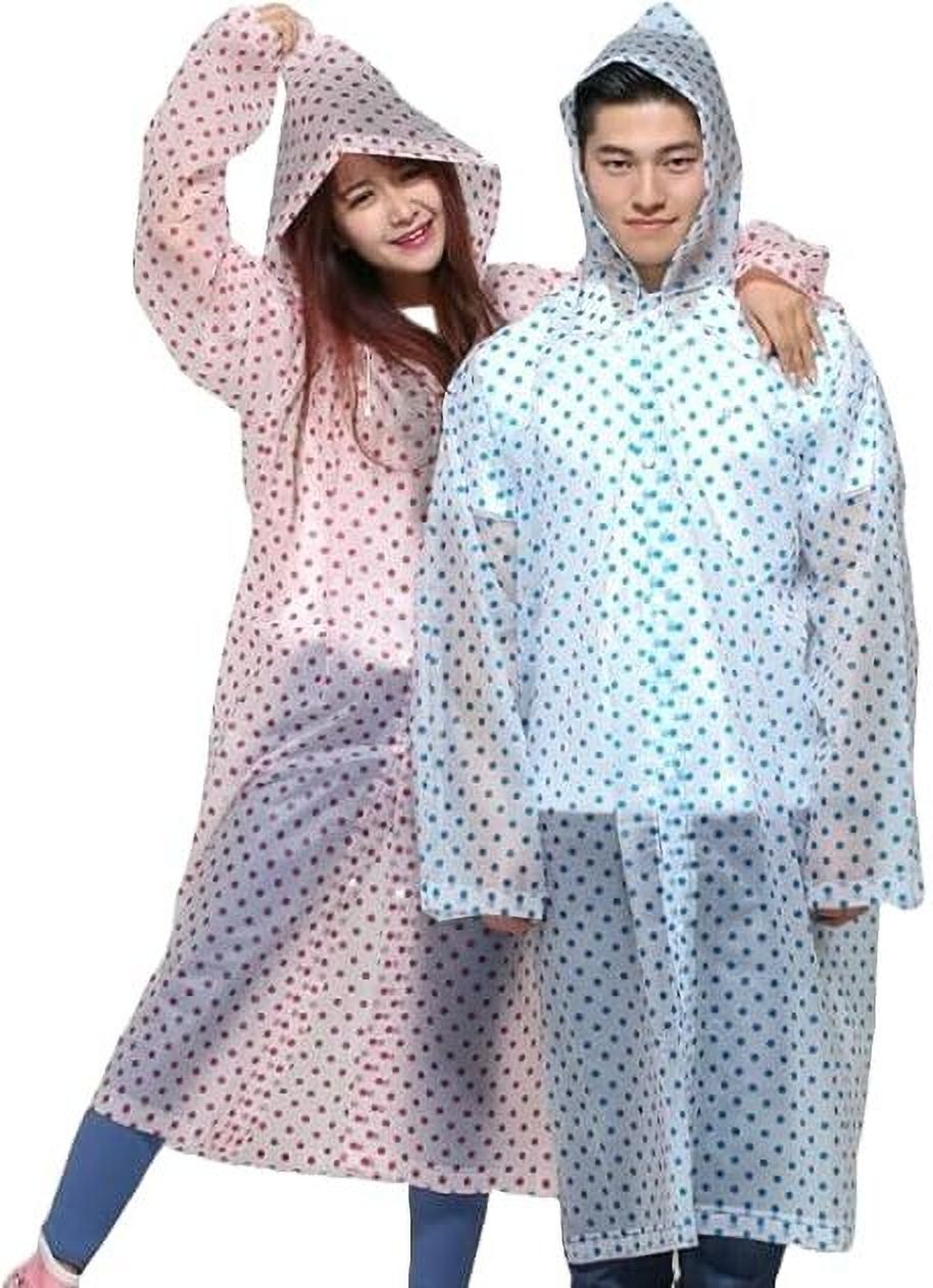 Polka Print Women Rain Suit-image-34