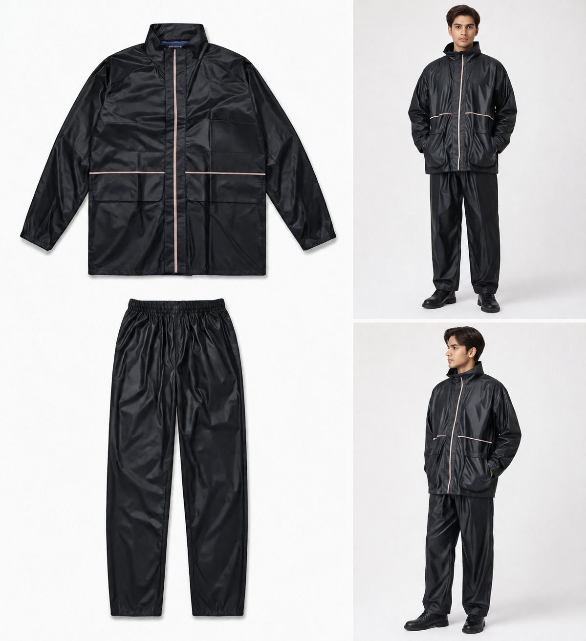 vedvik traders Solid Men Raincoat-picture-25