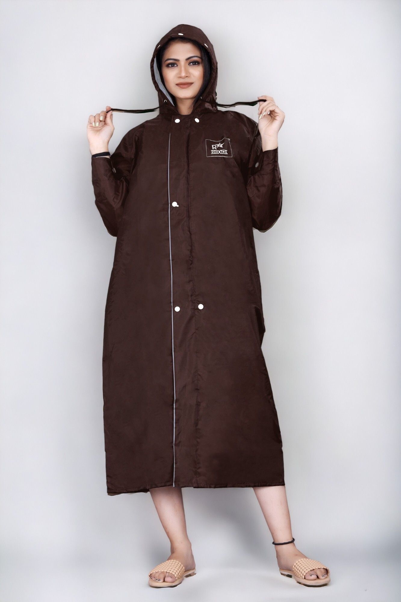 click n buy Solid Women Raincoat-picture-15