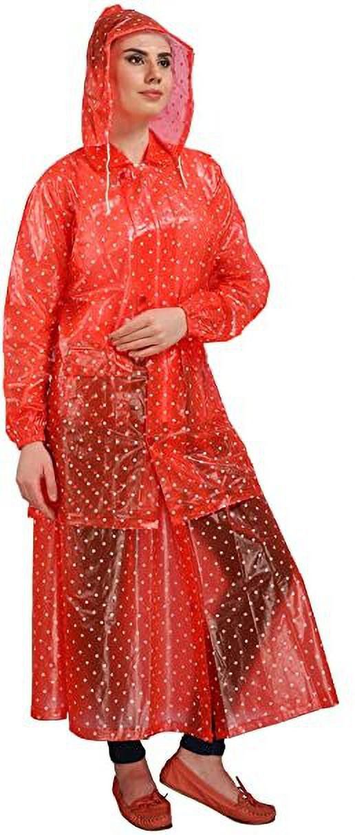 Solid Women Raincoat-image-10