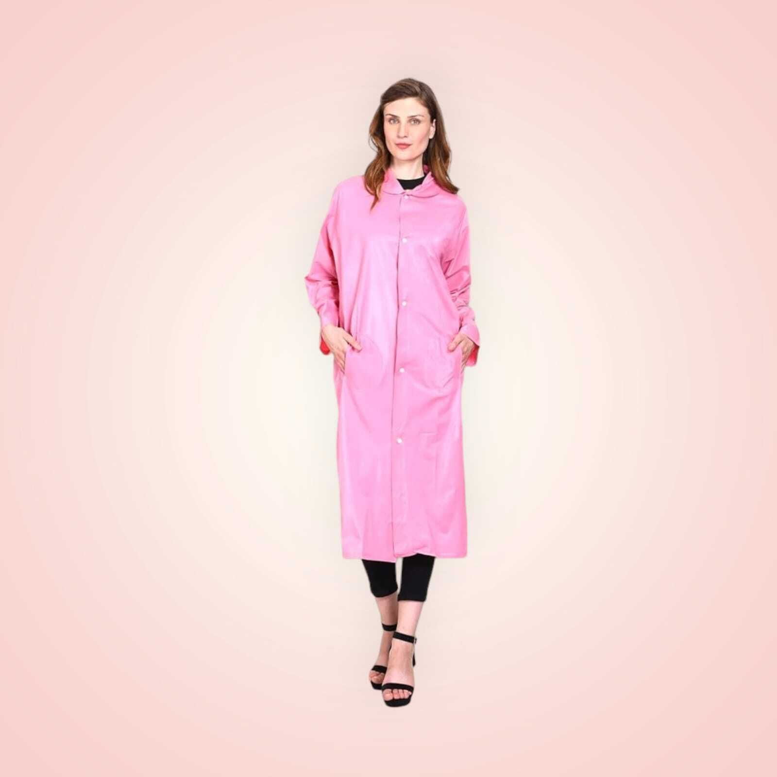 dressify Solid Women Raincoat-picture-41