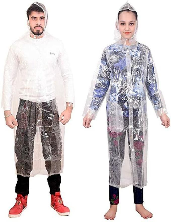 fashionon Solid Women Rain Suit-picture-34