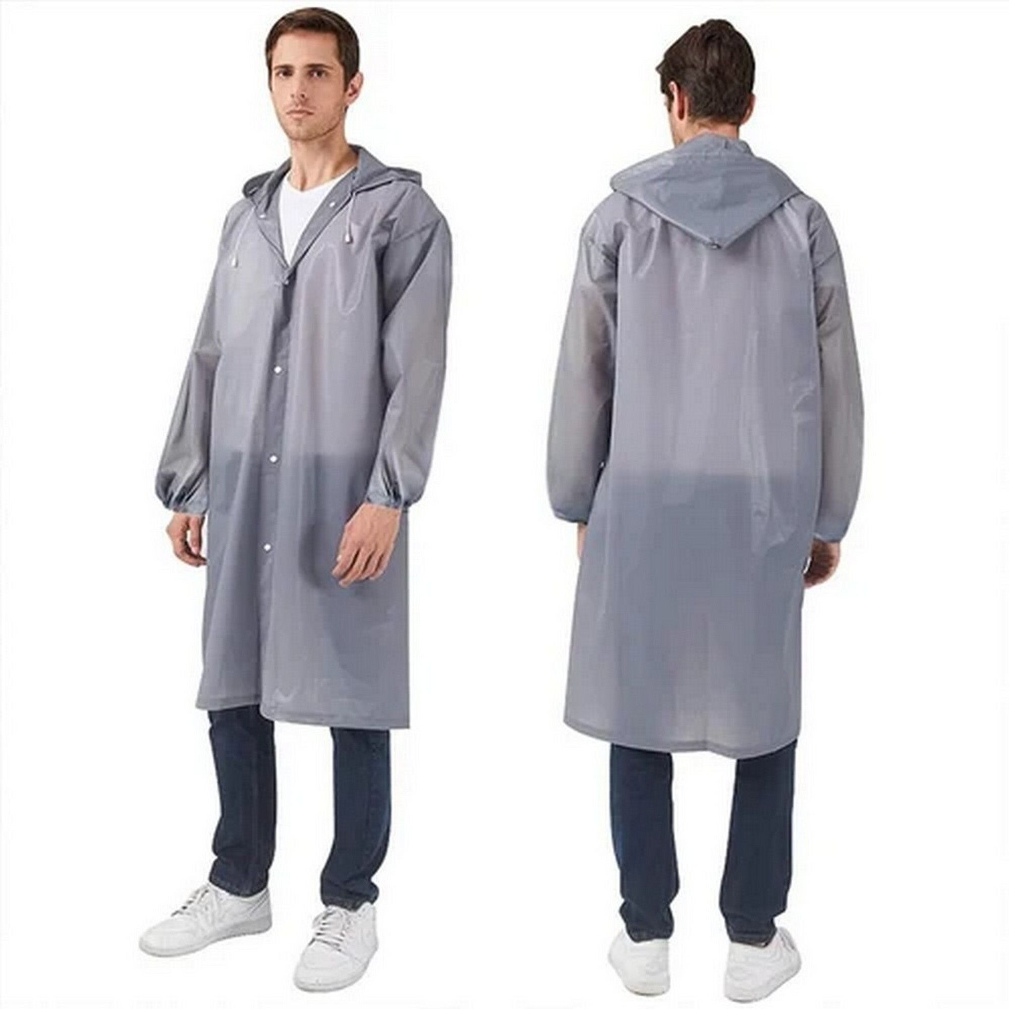 infispace Solid Men Raincoat-picture-28