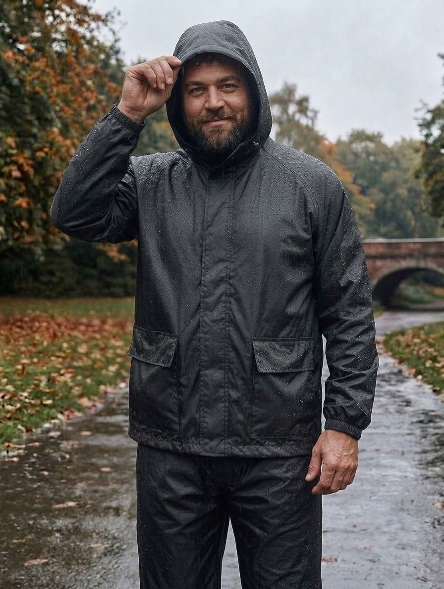 tinz Solid Men Raincoat-picture-49