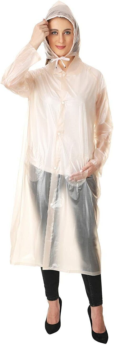 fashionon Self Design Women Rain Suit-picture-38